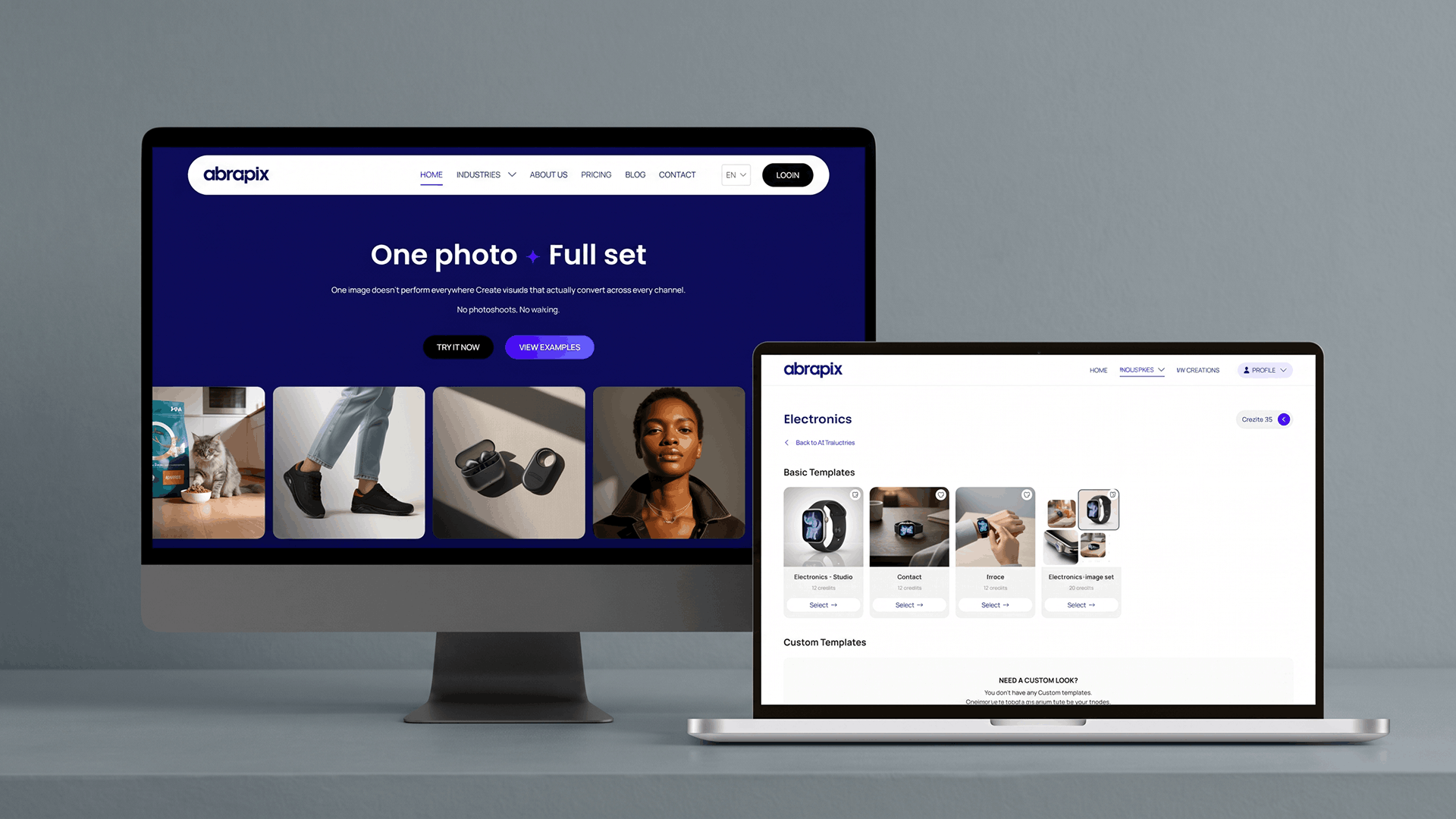 Abrapix: Website en webapp